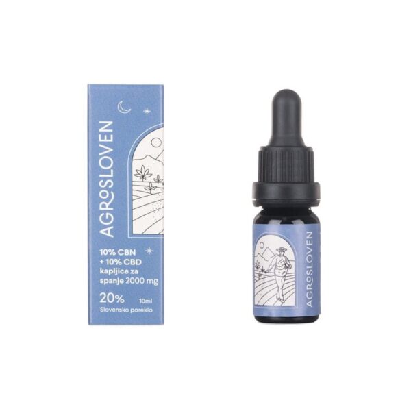 10% CBN + 10% CBD konopljine kapi – slika 3