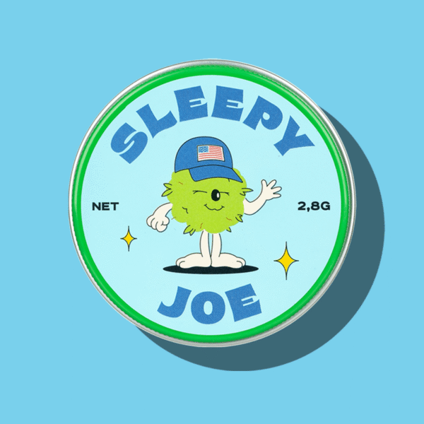 Alternative view of Sleepy Joe konopljini cvjetovi