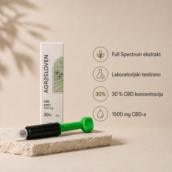 30 % CBD konopljina smola – sastav i svojstva proizvoda