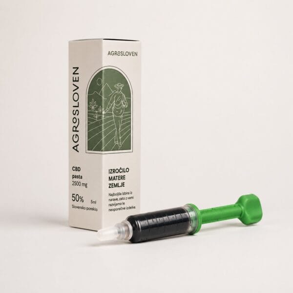 50 % CBD konopljina smola, injektor 5 ml – Agrosloven
