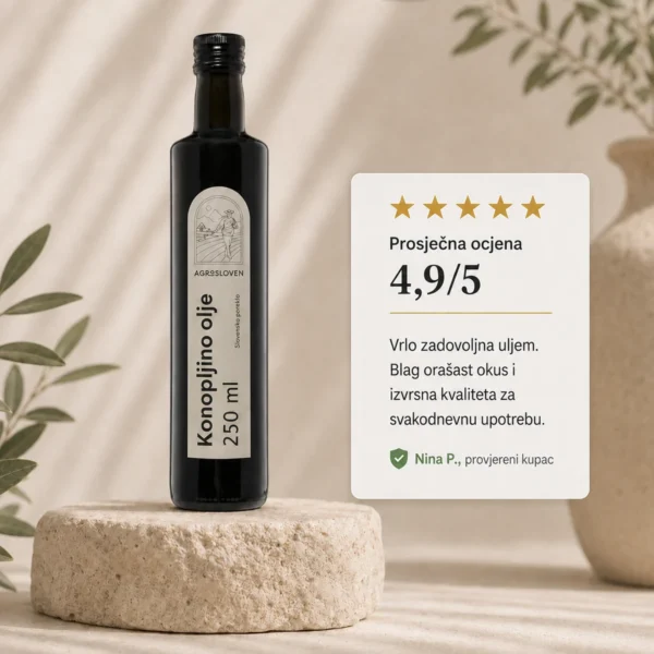 Konopljino ulje 250 ml – Agrosloven